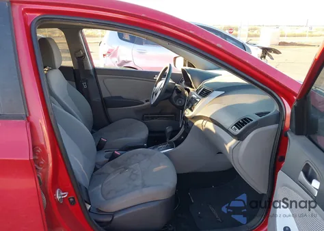 2013 Hyundai Accent Gls from USA, damaged, VIN KMHCT4AE3DU317352